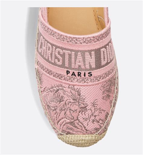 dior espadrilles pink